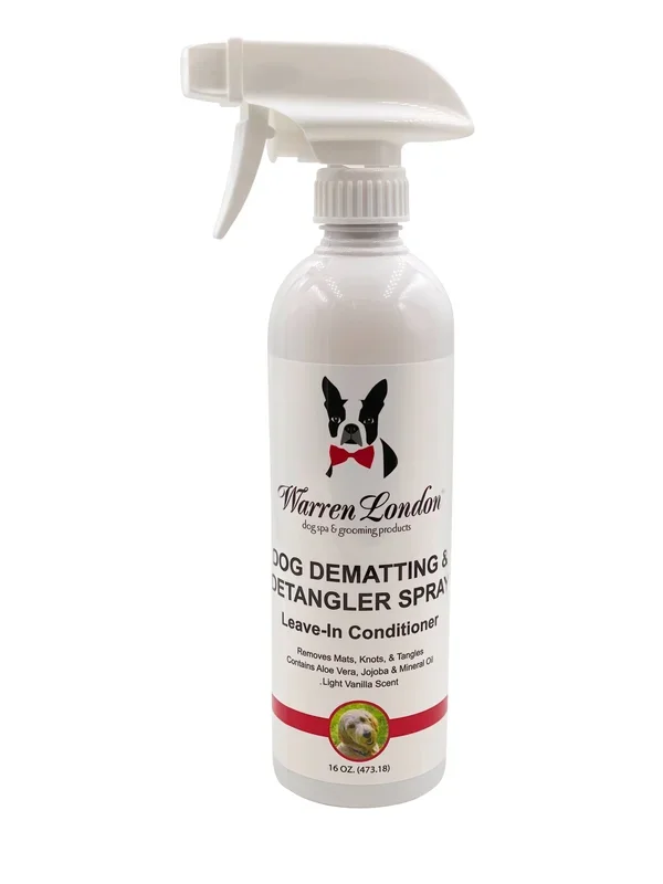 Dog De-matting and Detangler Spray – Leave-In Conditioner