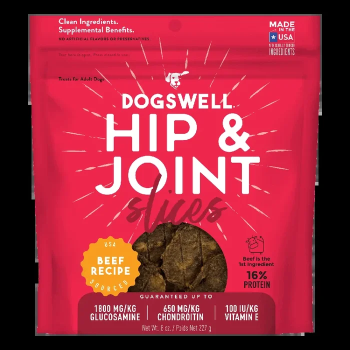 Dogswell Hip & Joint Slices Beef 8oz
