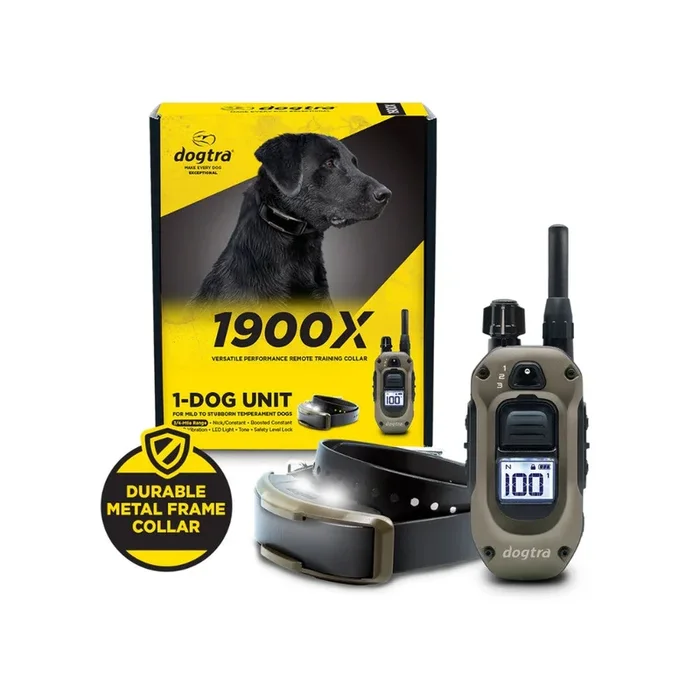 Dogtra – 1900X – 3/4 Mile – Remote Training Collar