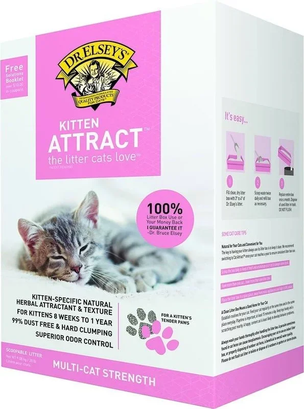 Dr. Elsey’s Kitten Attract Litter 20lb