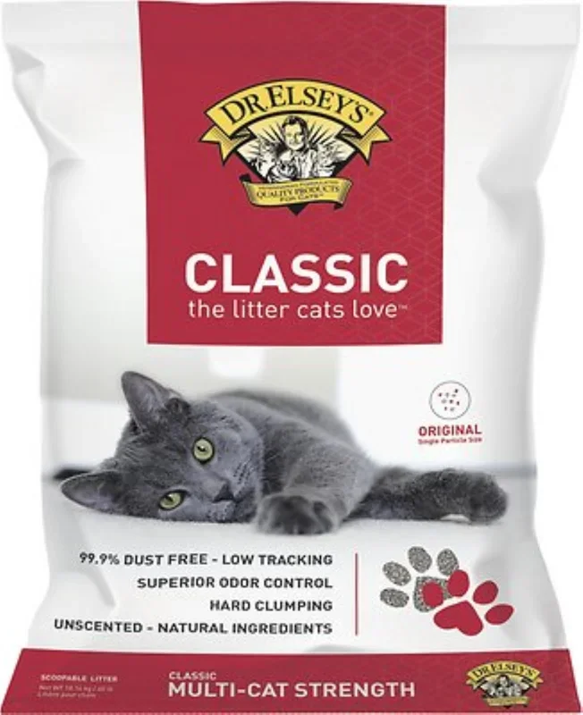 Dr. Elsey’s Precious Cat Classic Litter, 40-lb