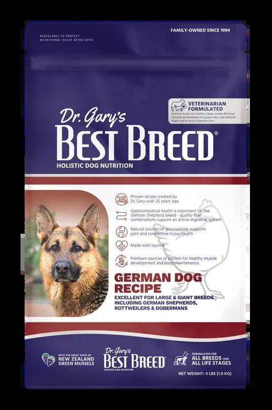 Dr. Gary’s Best Breed German Dog Recipe