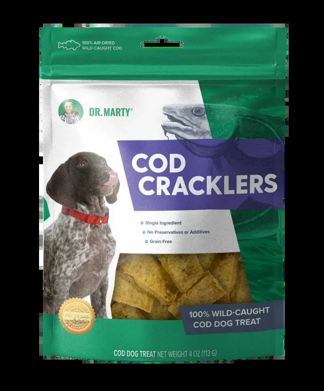 Dr Marty Cod Cracklers Dog Treat