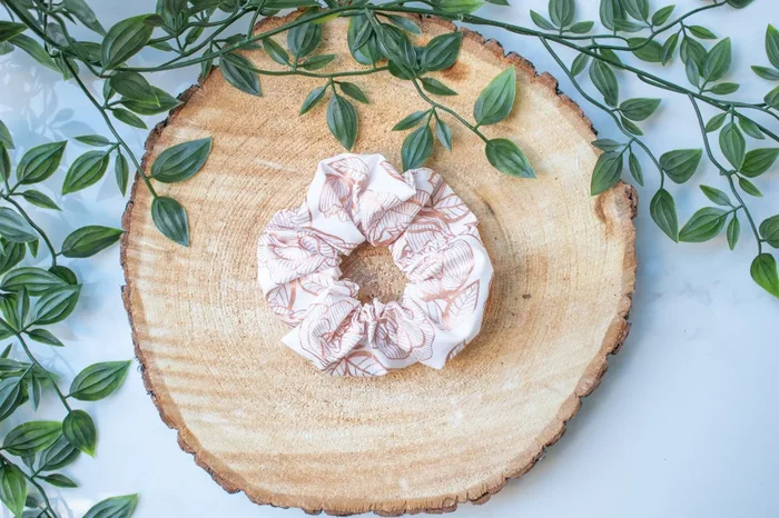 Dreaming in Rose Gold Matching Scrunchies