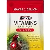 Durvet Vitamins and Electrolytes Single Pack 40 Count