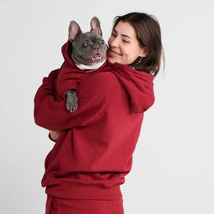 Essential Human Hoodie – Burgundy