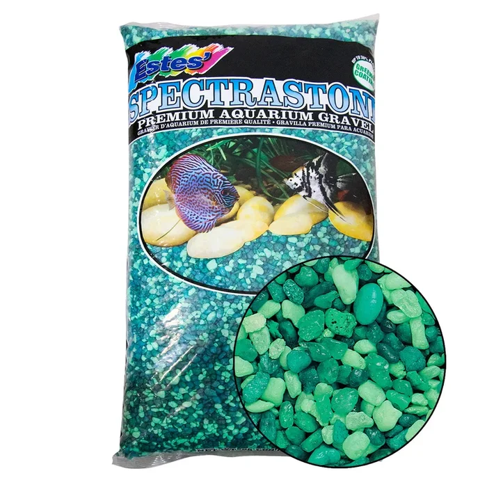 Estes Spectrastone Gravel – Lake Green – 25 lb – Pack of 2
