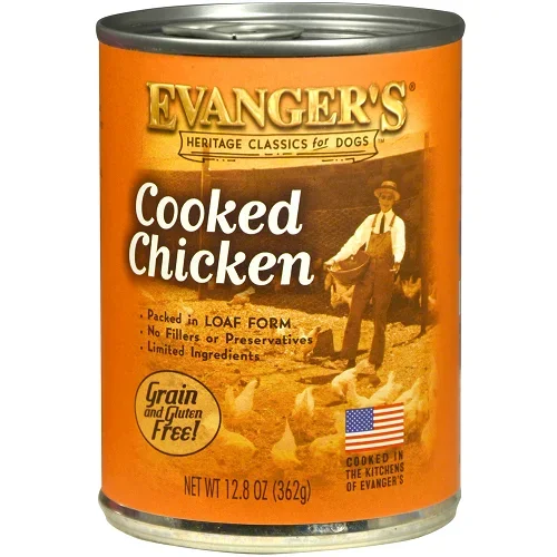 Evanger’s Heritage Classic Cooked Chicken Dog Food