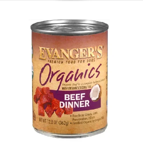 Evanger’s Organic Beef Dinner