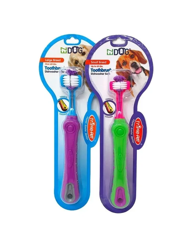 EZY DOG Toothbrush for Small Breeds