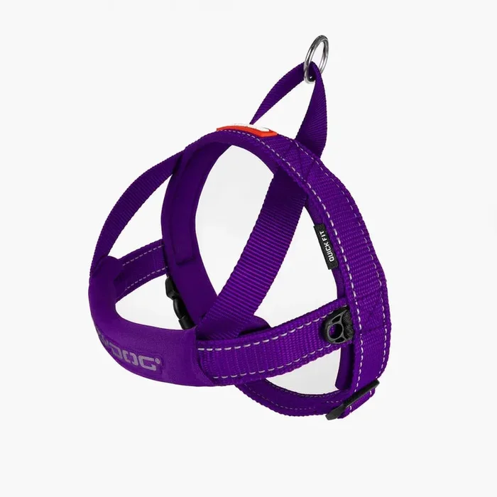 EZYDOG Quick Fit Dog Harness – Large 26.5-33″ – Purple