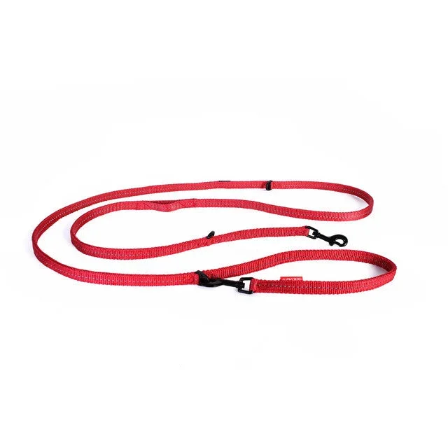 EzyDog Vario 6 LITE Leash for Dogs Red