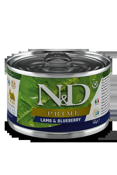 Farmina N&D K9 GF Prime Lamb Blueberry Mini