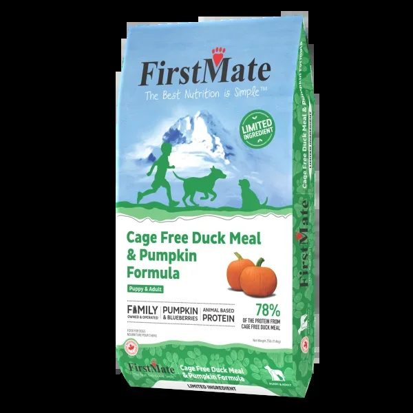FirstMate GF LID Duck & Pumpkin Dog 5 lb