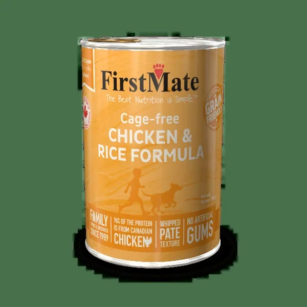 FirstMate Pet Foods Cage-free Chicken & Rice Formula for Dogs Canned Dog Food