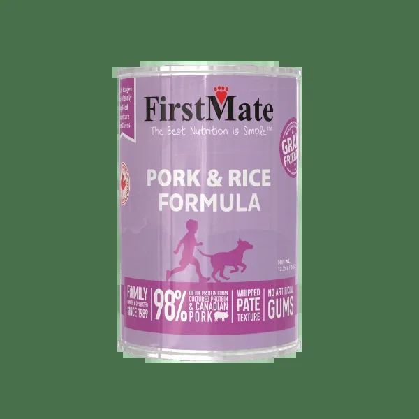FirstMate Pork and Rice Formula for Dogs