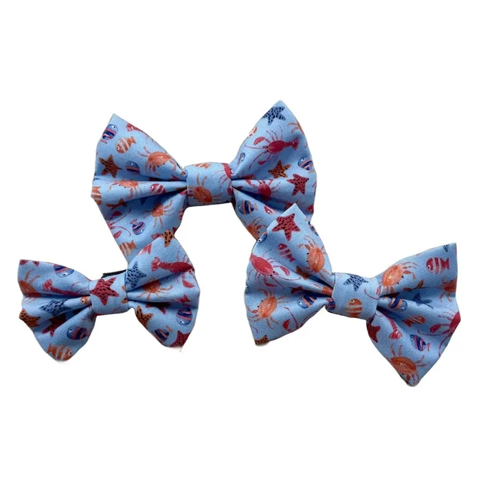 FISH & BONE Mini Sea Creatures Bow Tie