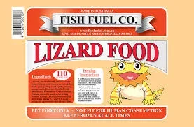 Fish Fuel Lizard Food 110g