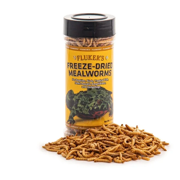 Fluker’s Freeze Dried Mealworms Reptile Food