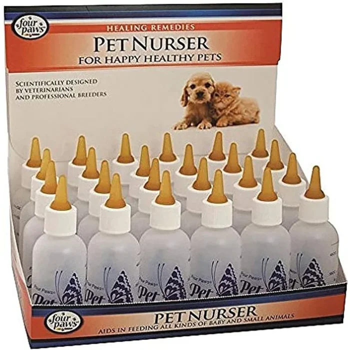 Four Paws Pet Products Nurser Bottles 2-Ounce