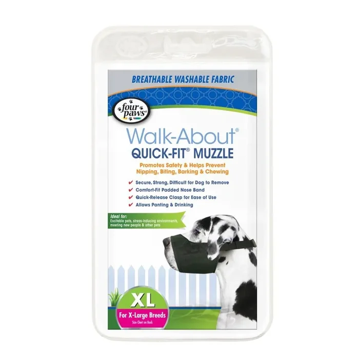 Four Paws Quick-Fit Dog Muzzle 5-X-Large