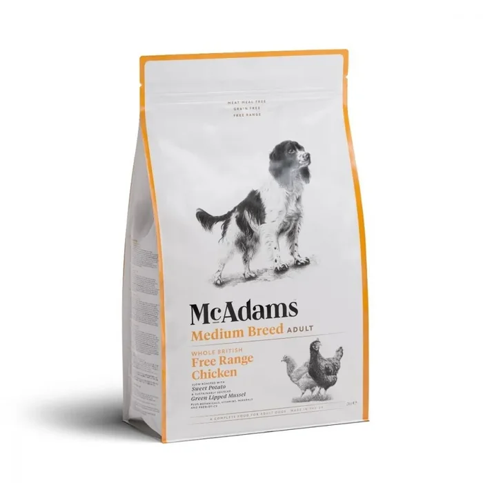 Free Range Chicken Medium Breed Dog Dry Food