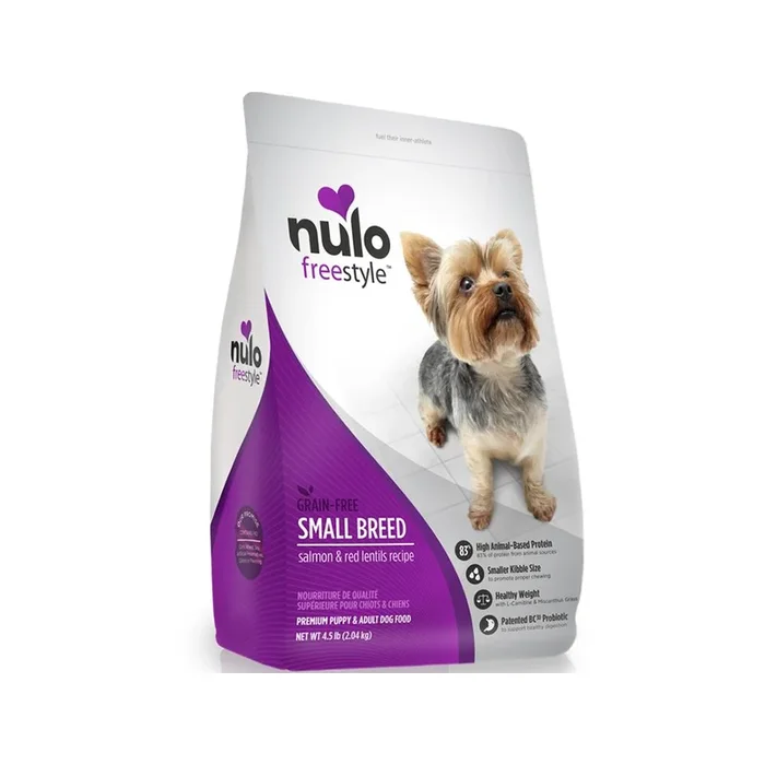 FreeStyle Grain Free & High Protein Small Breed Dog Dry Food – Salmon & Red Lentils