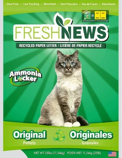 Fresh News Cat Litter, 25 Pound Bag