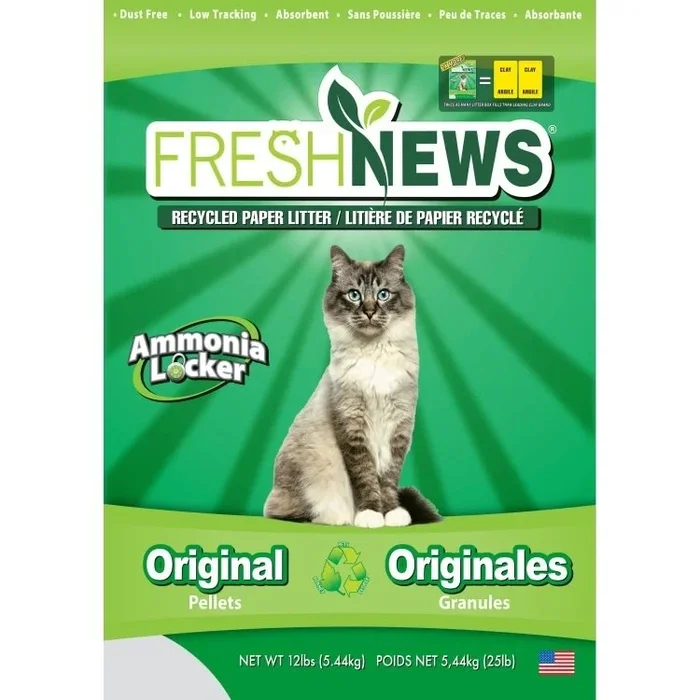 FreshNews Recycled Paper Litter 5.44 kg