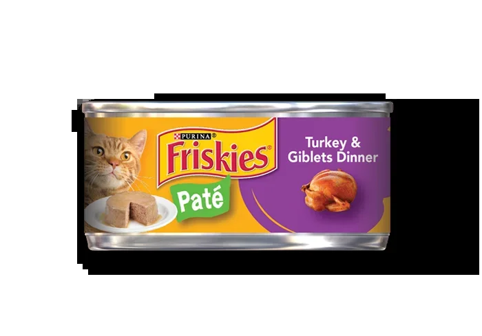 Friskies Pate Turkey And Giblets Canned Cat Food 5.5oz