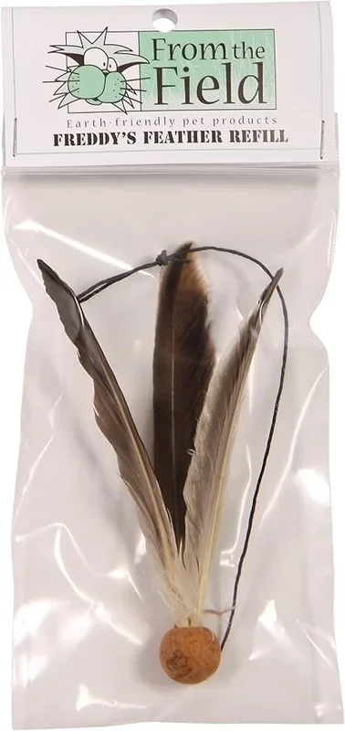 From the Field Freddy’s Feather Wand Refill Catnip Toy