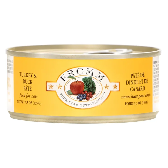 Fromm 4 Star Cat Turkey Duck Pate 5.5z