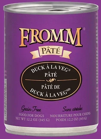 Fromm Duck A La Veg Pate’ 12.2oz