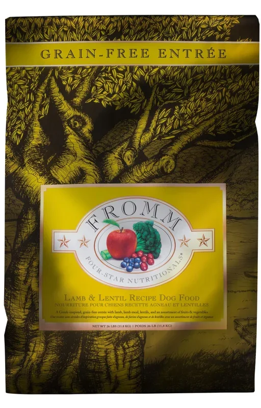 Fromm Four-Star Nutritionals Lamb & Lentil Dry Dog Food, 26-lb