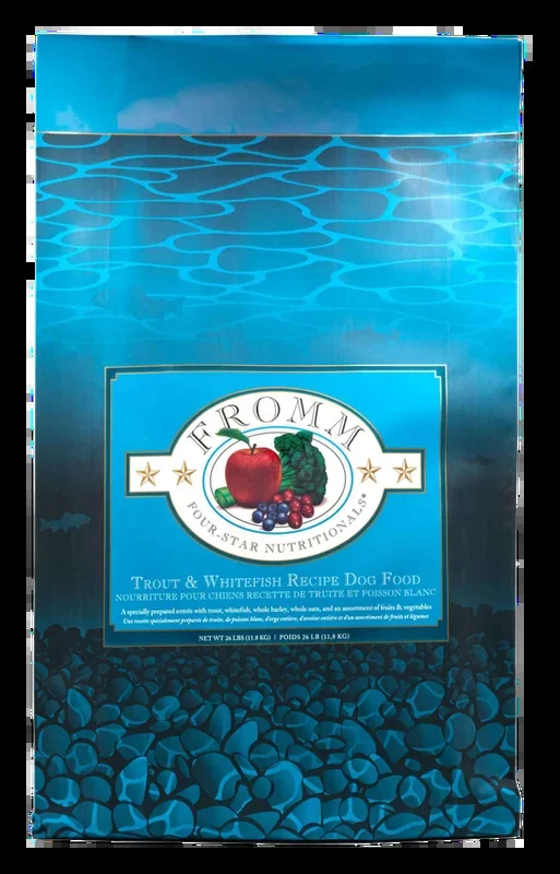 Fromm Four-Star Trout & Whitefish Recipe Dry Dog Food, 26 Pounds