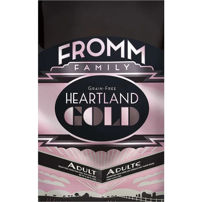 Fromm Heartland Gold Adult Dry Dog Food – Beef & Pork – 12lb Bag