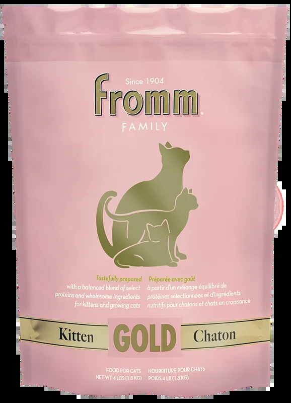 Fromm Kitten Gold Dry Cat Food – Chicken & Duck – 4lb Bag