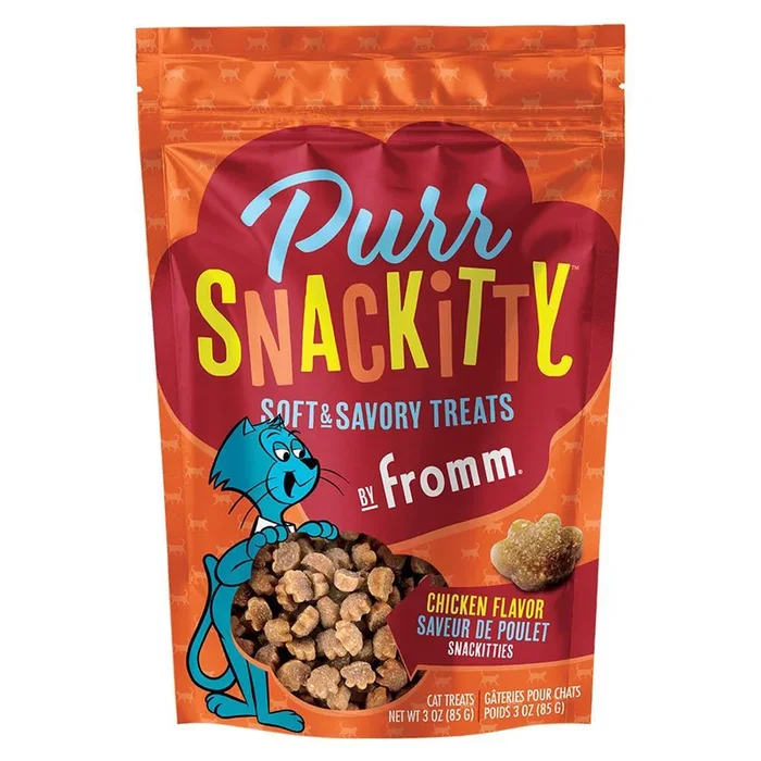 Fromm PurrSnackitty Soft & Savory Cat Treats – Chicken – 3oz Bag