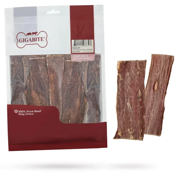 GigaBite Beef Esophagus Dog Teats