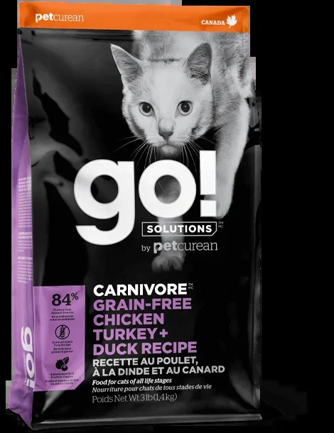 Go! Cat Carnivore GF Chicken Turkey Duck