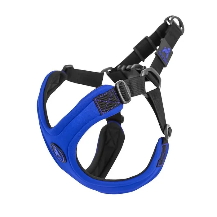 Gooby Escape Free Sport Dog Harness, Blue, Small