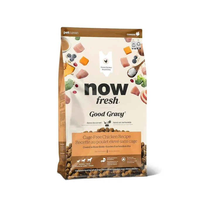 Good Gravy – Cage-Free Chicken Coated in Bone Broth Adult Dog Dry Food