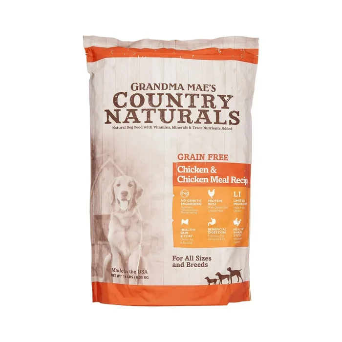 Grandma Mae’s Adult Chicken Grain Free Dry Dog Food 25lb