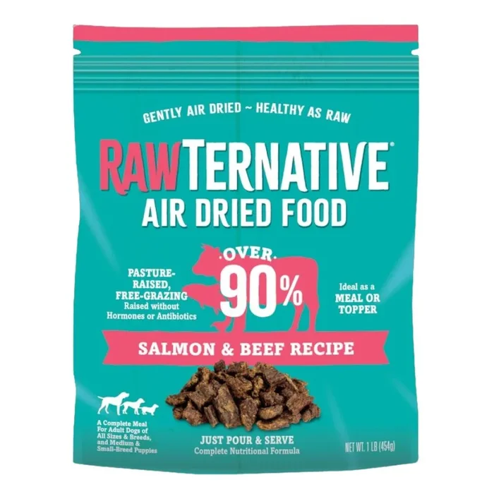 Grandma Mae’s RawTernative Salmon & Beef Air-Dried Dog Food 5lb