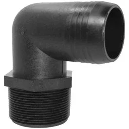 Green Leaf Elbow Hose Fitting 90 Degree 1 in. MPT x 5/8 in. Barb