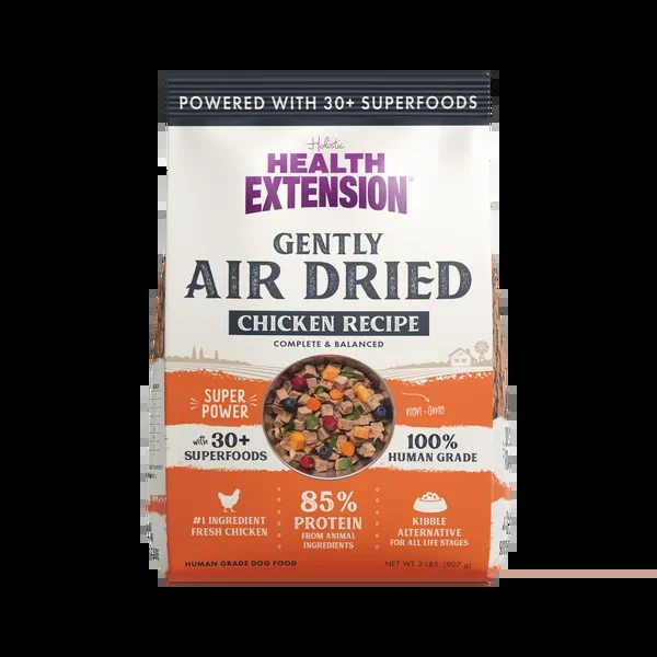 Health Extension Gently Air Dried Complete Chicken Recipe Dog Food