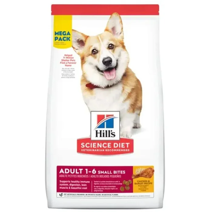 Hill’s Science Diet 1-6 Small Bites Adult Dry Dog Food 45lb