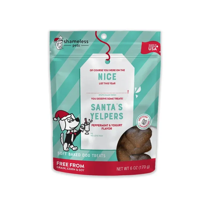 Holiday – Nice List: Santa’s Yelpers Soft-Baked Dog Treats