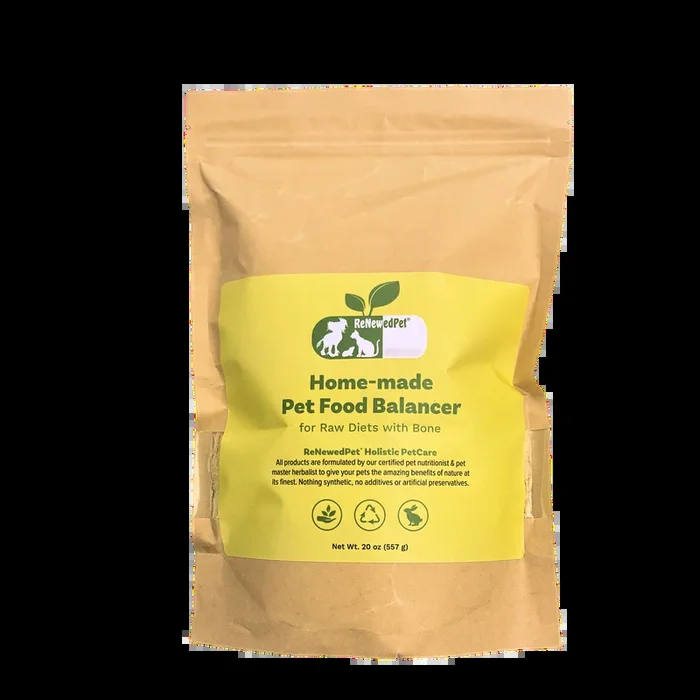 HOME-MADE PET FOOD SUPPLEMENT *For Raw Recipes WITH Bone*