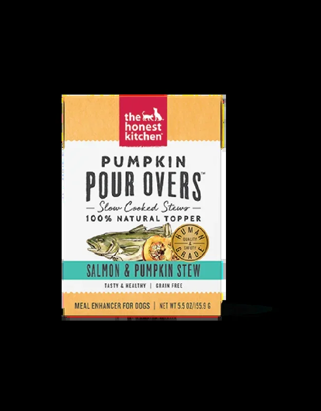 Honest Kitchen Pour Over Salmon Pumpkin 5.5oz